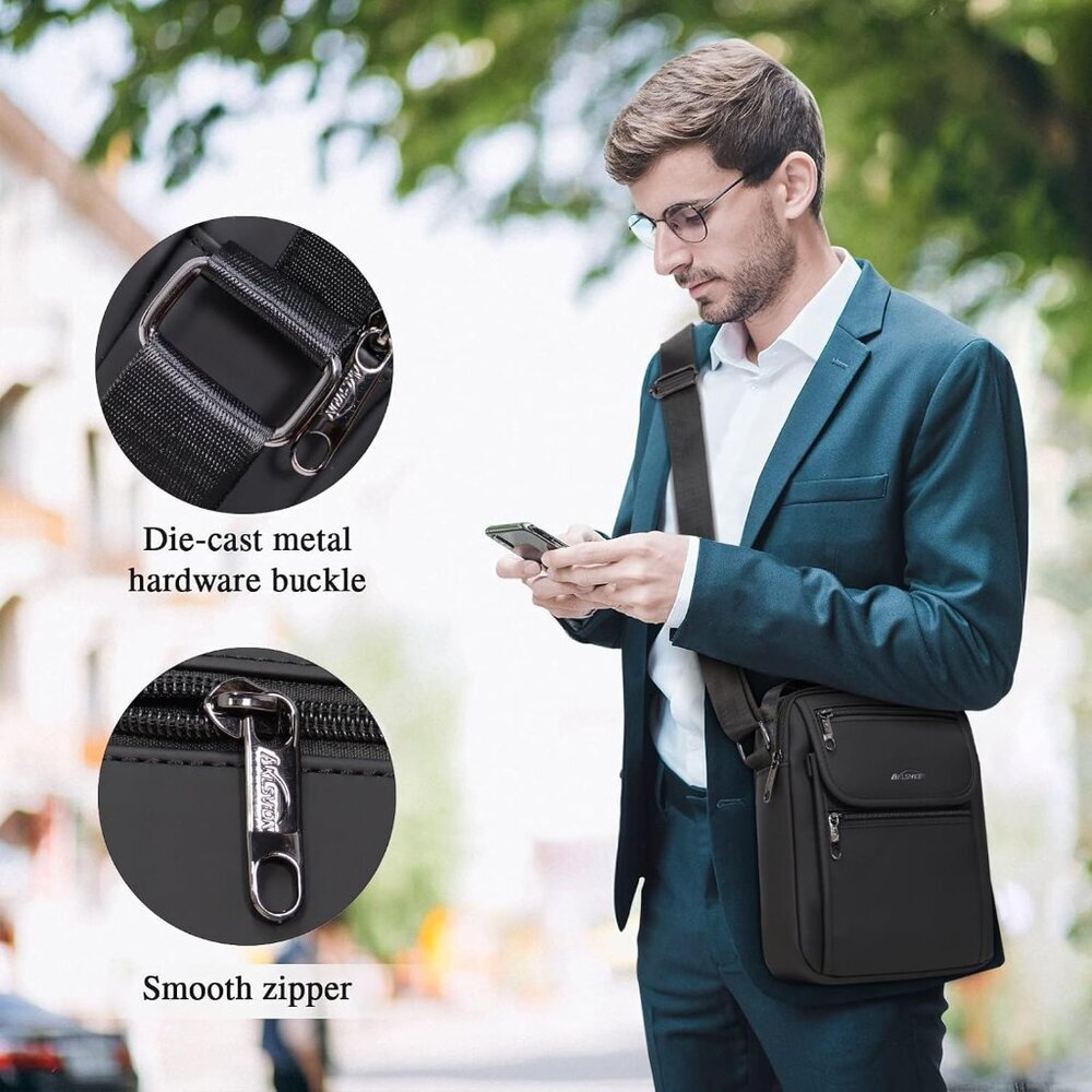 Adjustable Strap Messenger Bag Multi-Functional W… - image 6